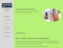 Tablet Screenshot of hygeas.com